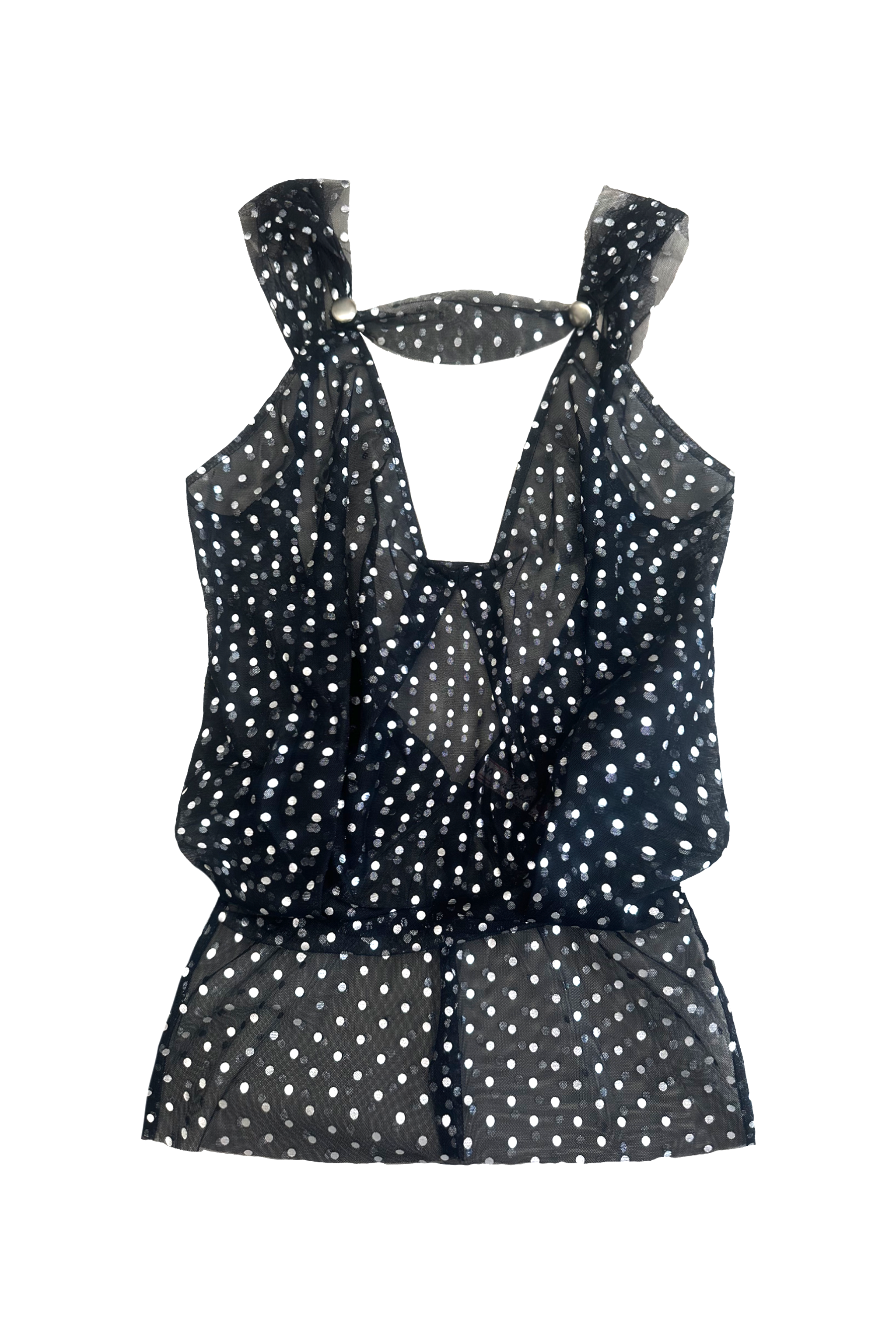 トップス meltthelady gradation camisole Women's Camisole in faded ribbed knit | Black | Diesel